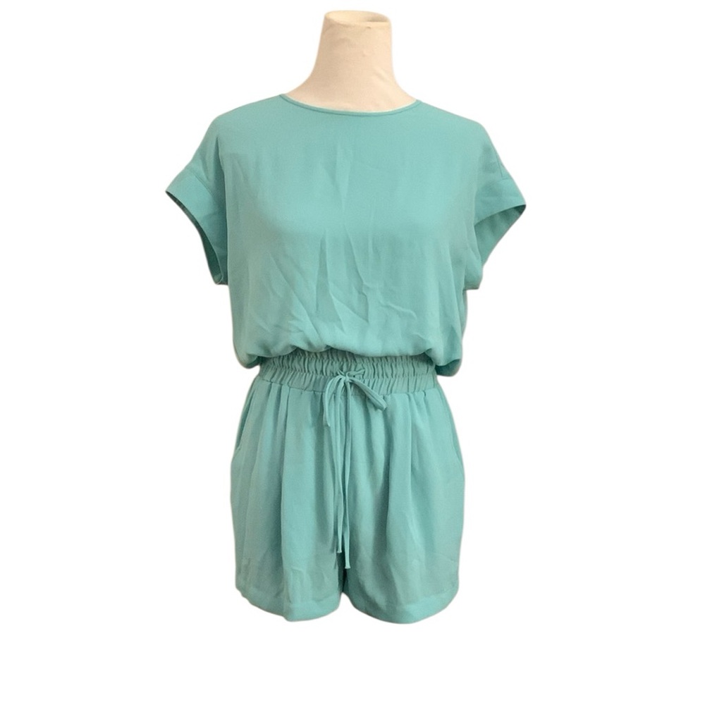BCBG Maxazria Angella wrap back romper